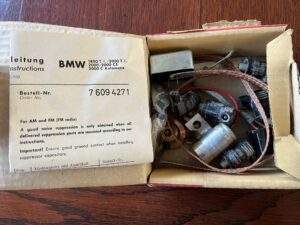 BMW radio ontstorings set