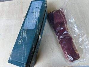 Gereedschap set in rode zak