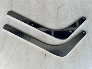 Chroom stoel zijkanten 220 cabrio 1952