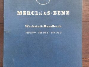 Werkplaats Handboek 170V-170S-170D 1951-1954