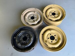 set van 4 x Velg 190 SL 121