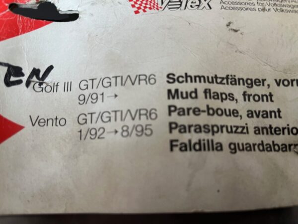 Voor Spatlappen VW Golf 3 - Afbeelding 3