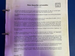 Werkplaats Handboek type 170 1951