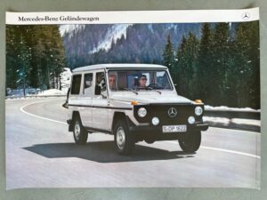 Dealer showroom Poster Mercedes"G"