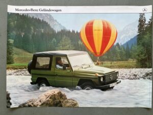 Dealer showroom Poster Mercedes"G"