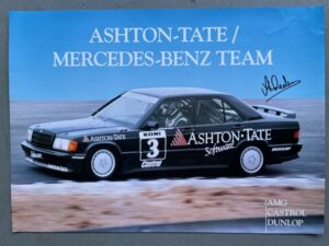 Poster raceteam met org. Handtekening