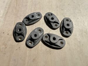 Aluminium carrosserie bevestiging aan chassis 170/220 1951-1953