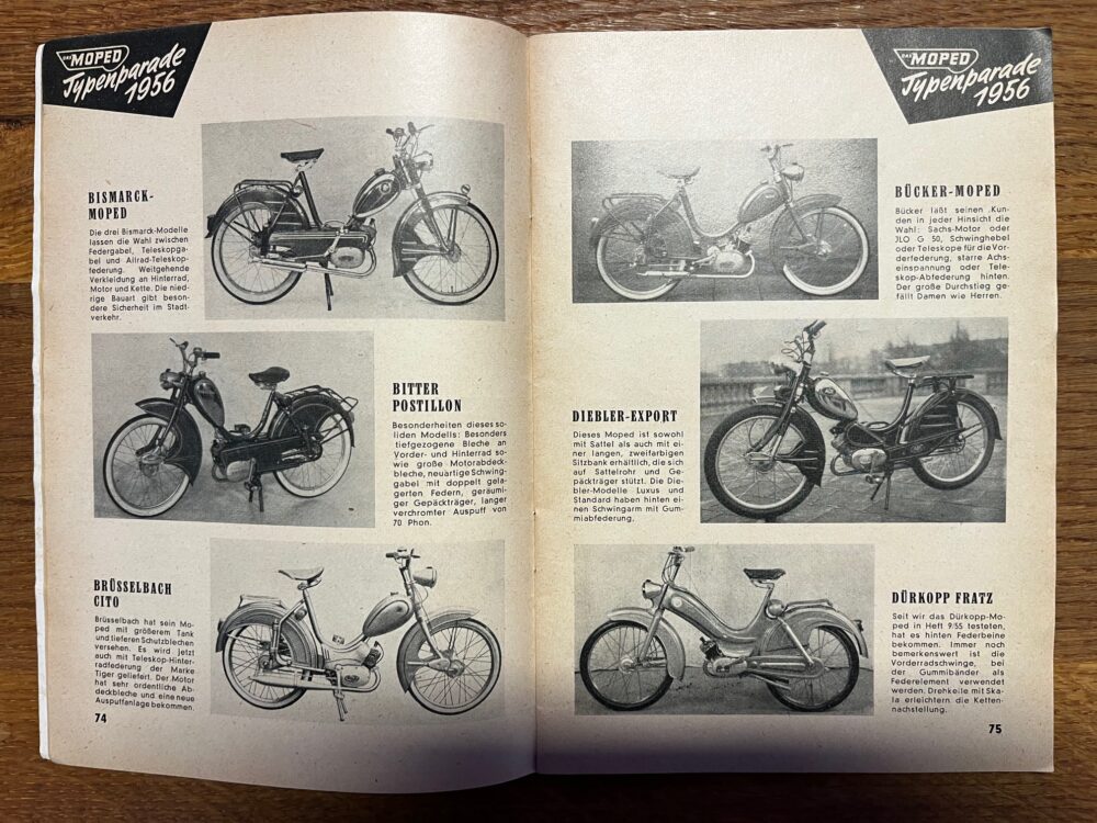Moped der Kleinroller (Duits brommerblad) 1956 - Afbeelding 3