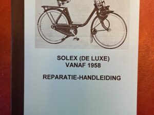 Solex vanaf 1958 Reparatiehandleiding Re-print