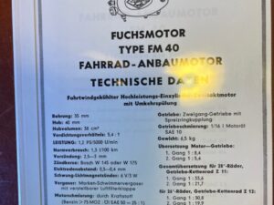 HMW met Fuchsmotor FM 40 Re-print