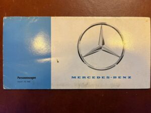 Mercedes Leverings programma 1960