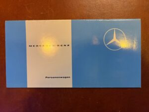 Mercedes Leverings programma 1958