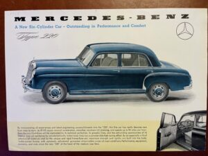 Folder Mercedes 220 1955