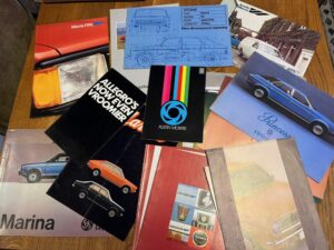 Diverse Folders Britisch Leyland