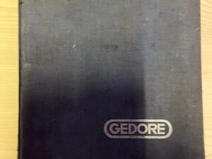 Gedore Gereedschap Verkoopboek 1952